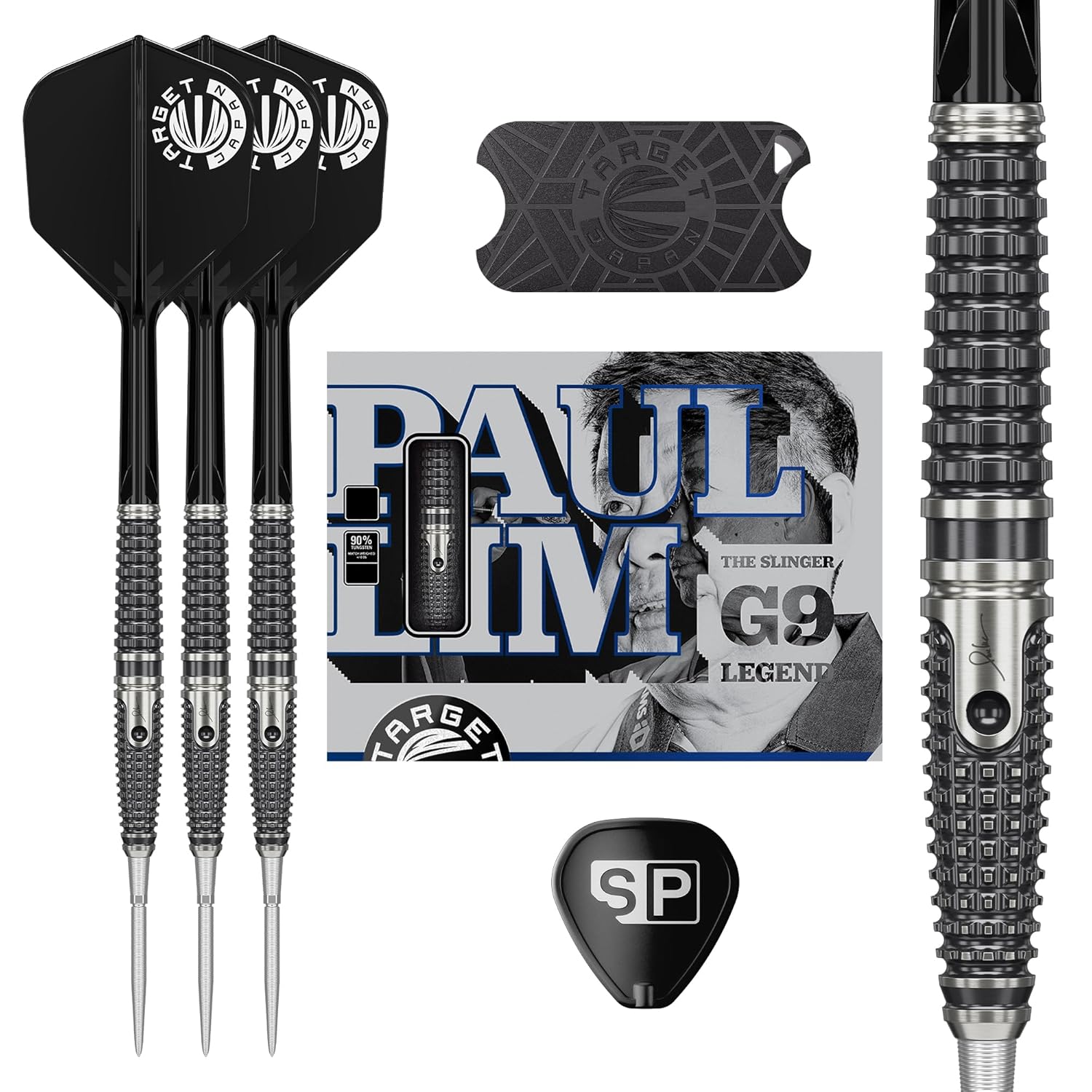 Photo produit flechettes: Target Paul Lim The Legend G9 Swiss Point Steel Tip Darts (22g)