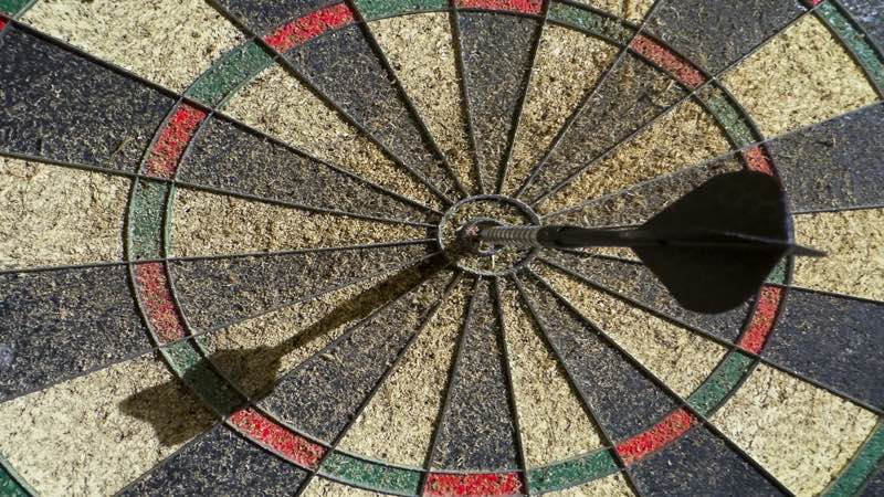 Dartboard close-up used as a neutral equipment visual